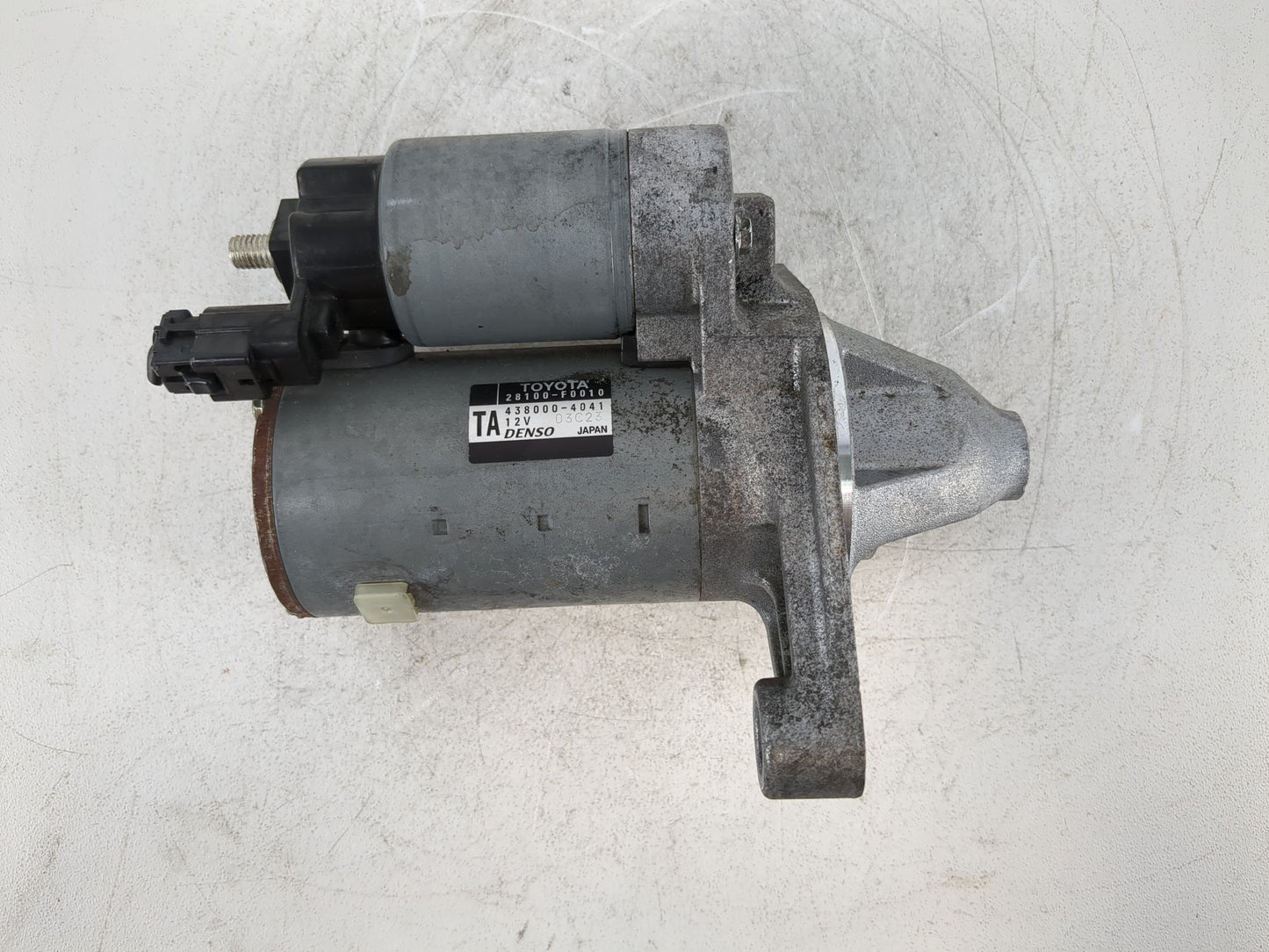 2018-2022 Toyota Camry Car Starter Motor Solenoid OEM P/N:28100-F0010 438000-4041 Fits Fits 2018 2019 2020 2021 2022 OEM Use