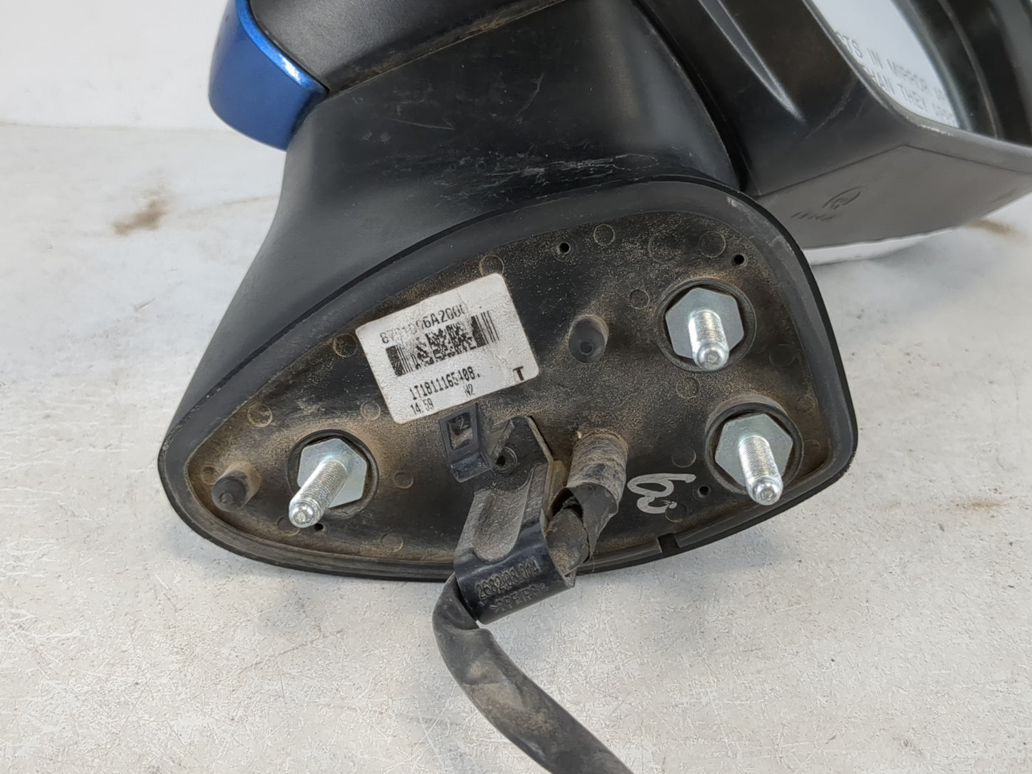 2018-2022 Toyota Camry Side Mirror Replacement Passenger Right View Door Mirror P/N:8791006A200 Fits Fits 2018 2019 2020 202