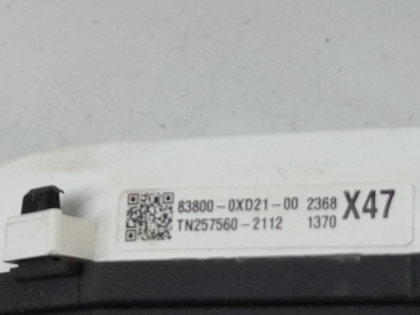 2019 Toyota Camry Instrument Cluster Speedometer Gauges P/N:83800-0XD21 Fits OEM Used Auto Parts - Oemusedautoparts1.com