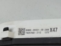 2019 Toyota Camry Instrument Cluster Speedometer Gauges P/N:83800-0XD21 Fits OEM Used Auto Parts - Oemusedautoparts1.com