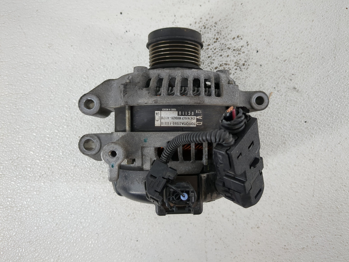 2018-2022 Toyota Camry Alternator Replacement Generator Charging Assembly Engine OEM P/N:27060-F0010 Fits OEM Used Auto Part