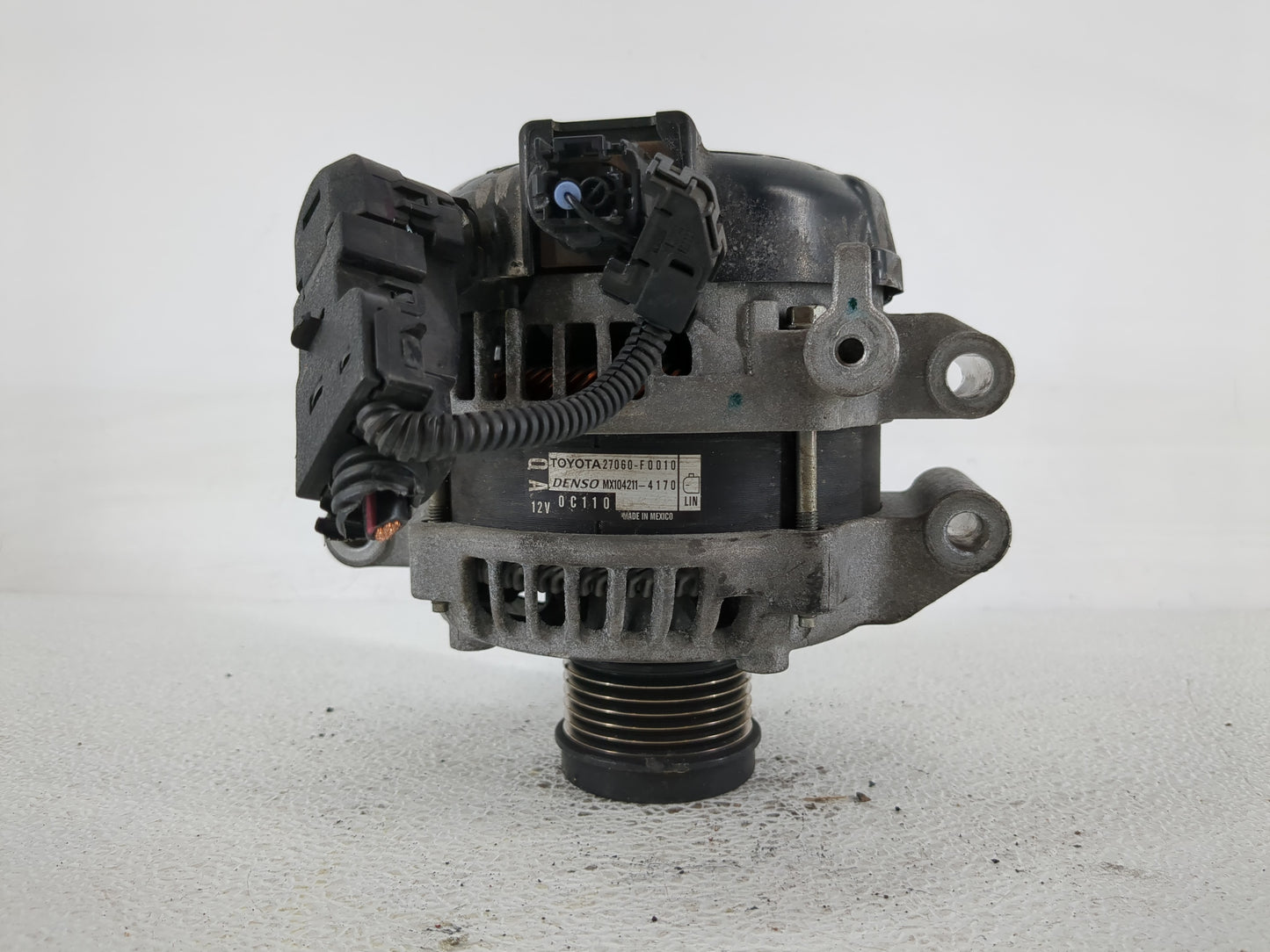 2018-2022 Toyota Camry Alternator Replacement Generator Charging Assembly Engine OEM P/N:27060-F0010 Fits OEM Used Auto Part