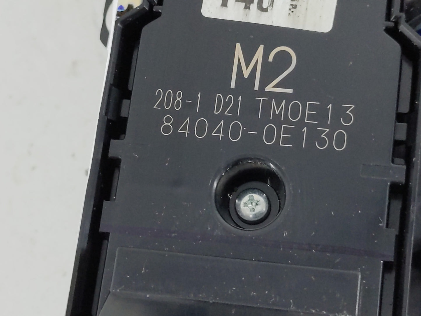 2018-2022 Toyota Camry Master Power Window Switch Replacement Driver Side Left P/N:74232-06B10 84040-33170 Fits OEM Used Aut