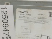 2019-2020 Toyota Camry Radio AM FM Cd Player Receiver Replacement P/N:86140-06410 Fits Fits 2019 2020 OEM Used Auto Parts - 