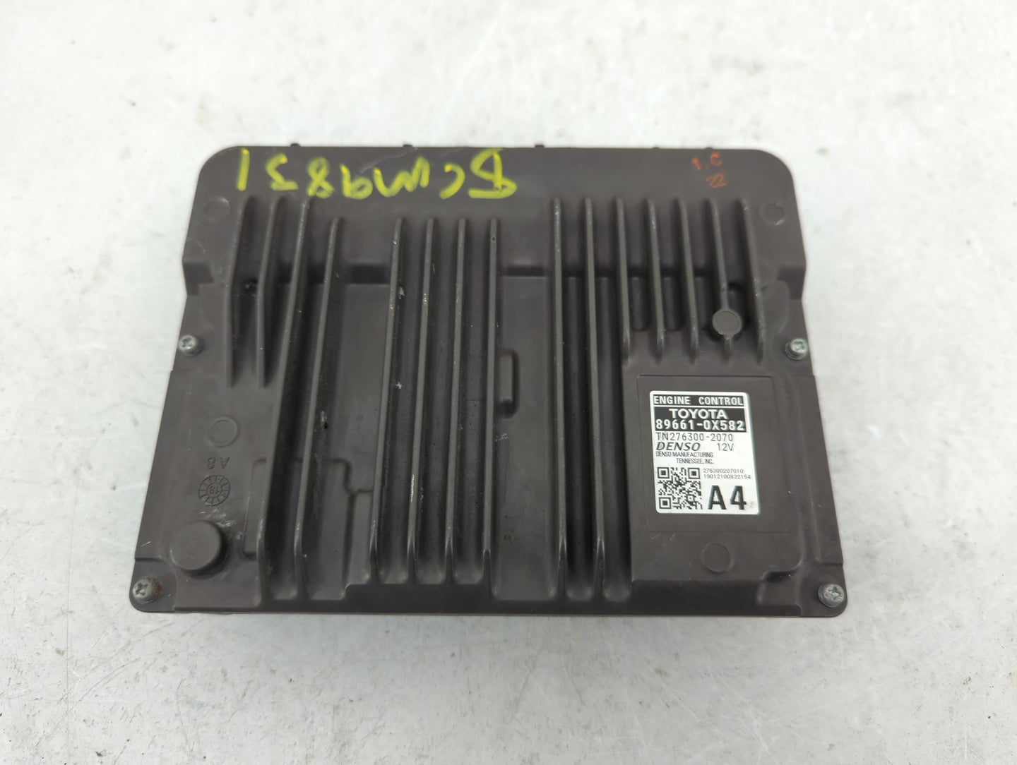 2019 Toyota Camry PCM Engine Control Computer ECU ECM PCU OEM P/N:TN276300-2070 89661-0X582 Fits OEM Used Auto Parts - Oemus
