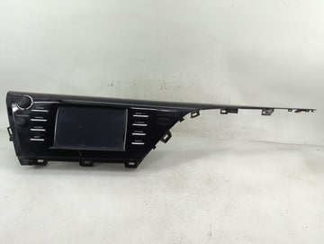 2019-2020 Toyota Camry Radio AM FM Cd Player Receiver Replacement P/N:86140-06410 Fits Fits 2019 2020 OEM Used Auto Parts - 