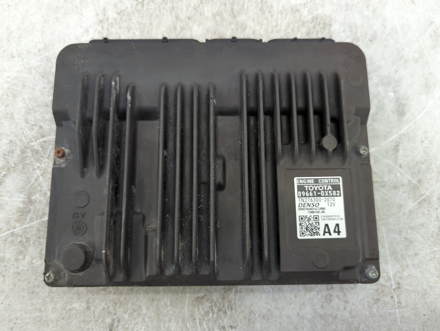 2019 Toyota Camry PCM Engine Control Computer ECU ECM PCU OEM P/N:89661-0X582 TN276300-2070 Fits OEM Used Auto Parts - Oemus
