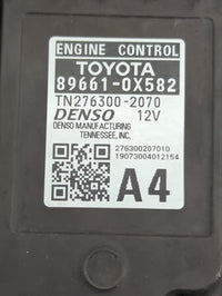 2019 Toyota Camry PCM Engine Control Computer ECU ECM PCU OEM P/N:89661-0X582 TN276300-2070 Fits OEM Used Auto Parts - Oemus