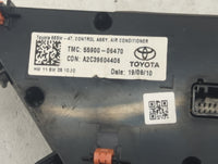 2019 Toyota Camry Climate Control Module Temperature AC/Heater Replacement P/N:55900-06470 A2C39604406 Fits OEM Used Auto Pa