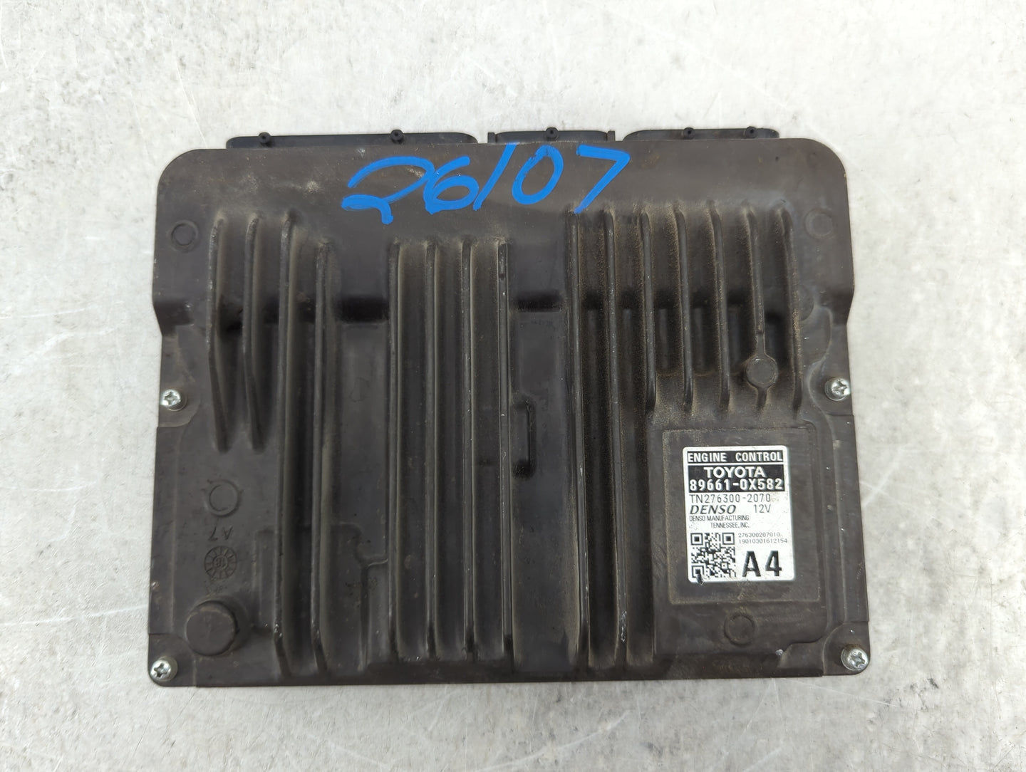 2019 Toyota Camry PCM Engine Control Computer ECU ECM PCU OEM P/N:89661-0X582 TN276300-2070 Fits OEM Used Auto Parts - Oemus