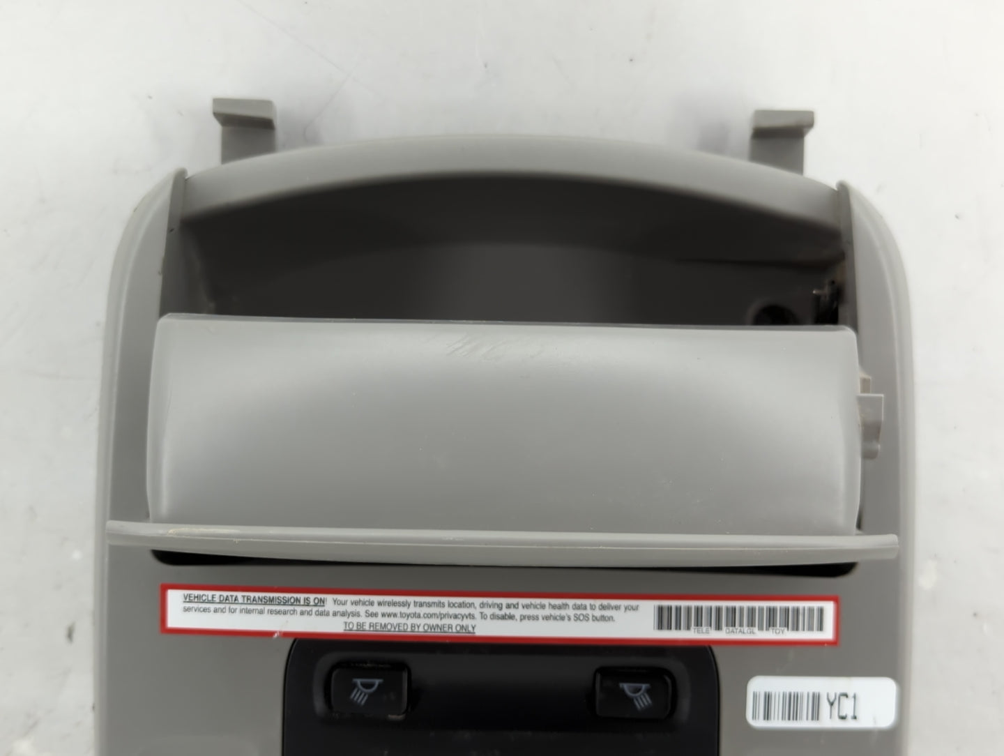 2019 Toyota Camry Overhead Roof Console - Oemusedautoparts1.com