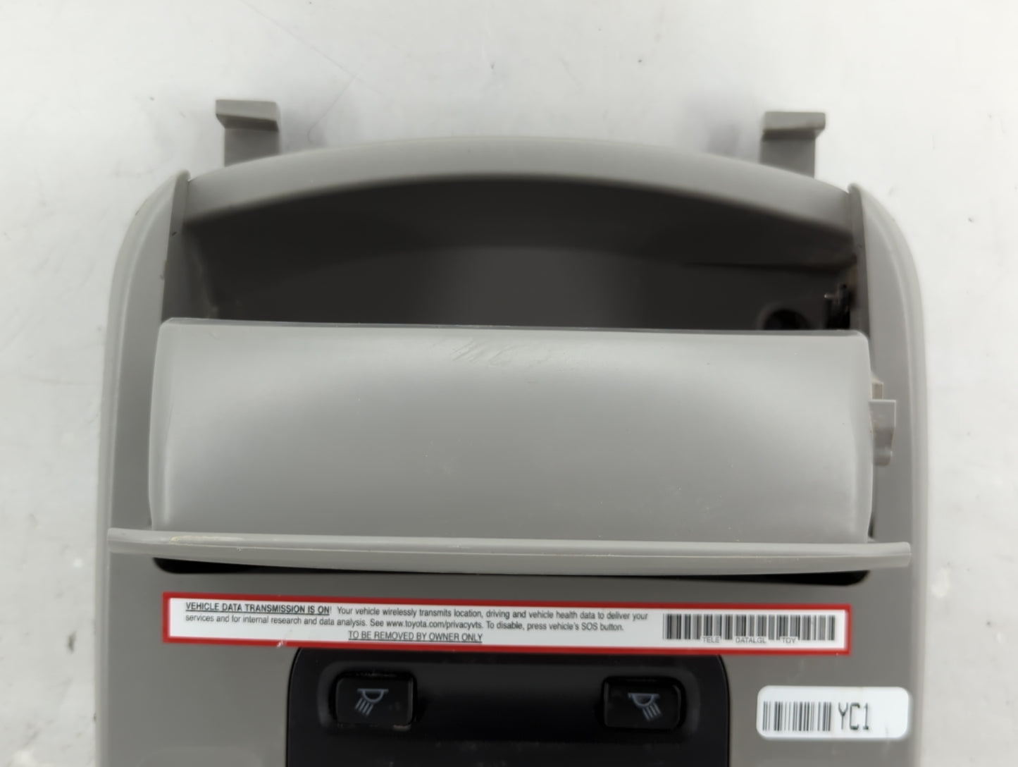 2019 Toyota Camry Overhead Roof Console - Oemusedautoparts1.com
