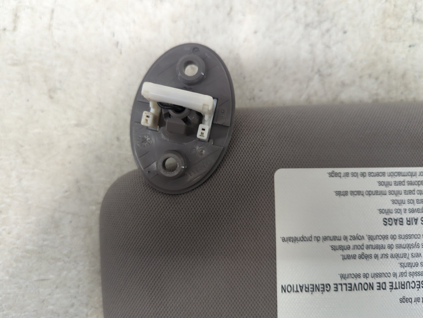 2018-2022 Toyota Camry Sun Visor Shade Replacement Passenger Right Mirror Fits Fits 2018 2019 2020 2021 2022 OEM Used Auto P