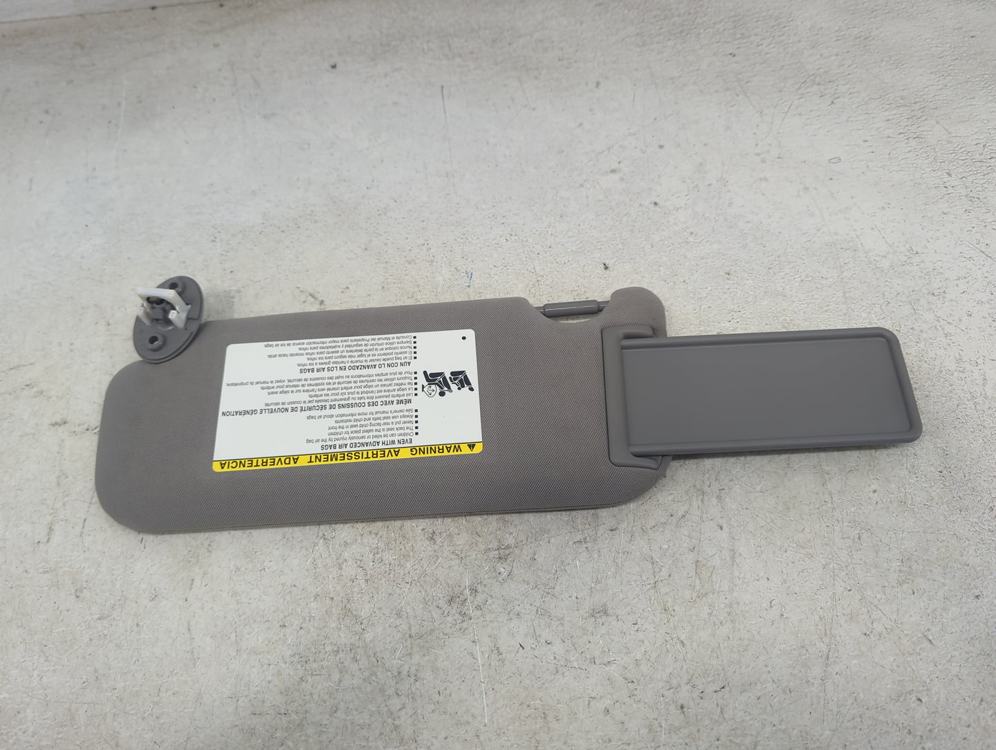 2018-2022 Toyota Camry Sun Visor Shade Replacement Passenger Right Mirror Fits Fits 2018 2019 2020 2021 2022 OEM Used Auto P