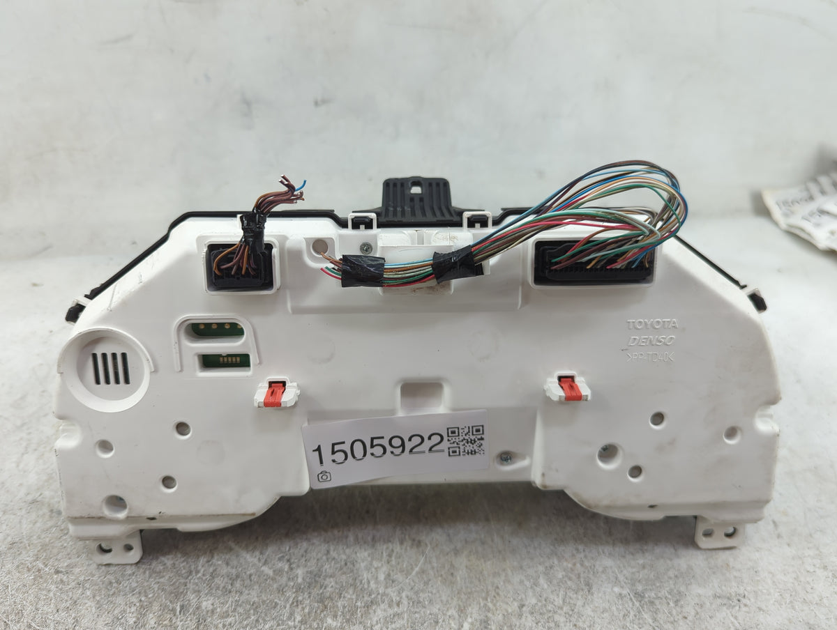 2019 Toyota Camry Instrument Cluster Speedometer Gauges P/N:83800-0XD21-00 TN257560-2112 Miles: Fits OEM Used Auto Parts - O