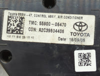 2018-2022 Toyota Camry Climate Control Module Temperature AC/Heater Replacement P/N:55900-06470 Fits Fits 2018 2019 2020 202