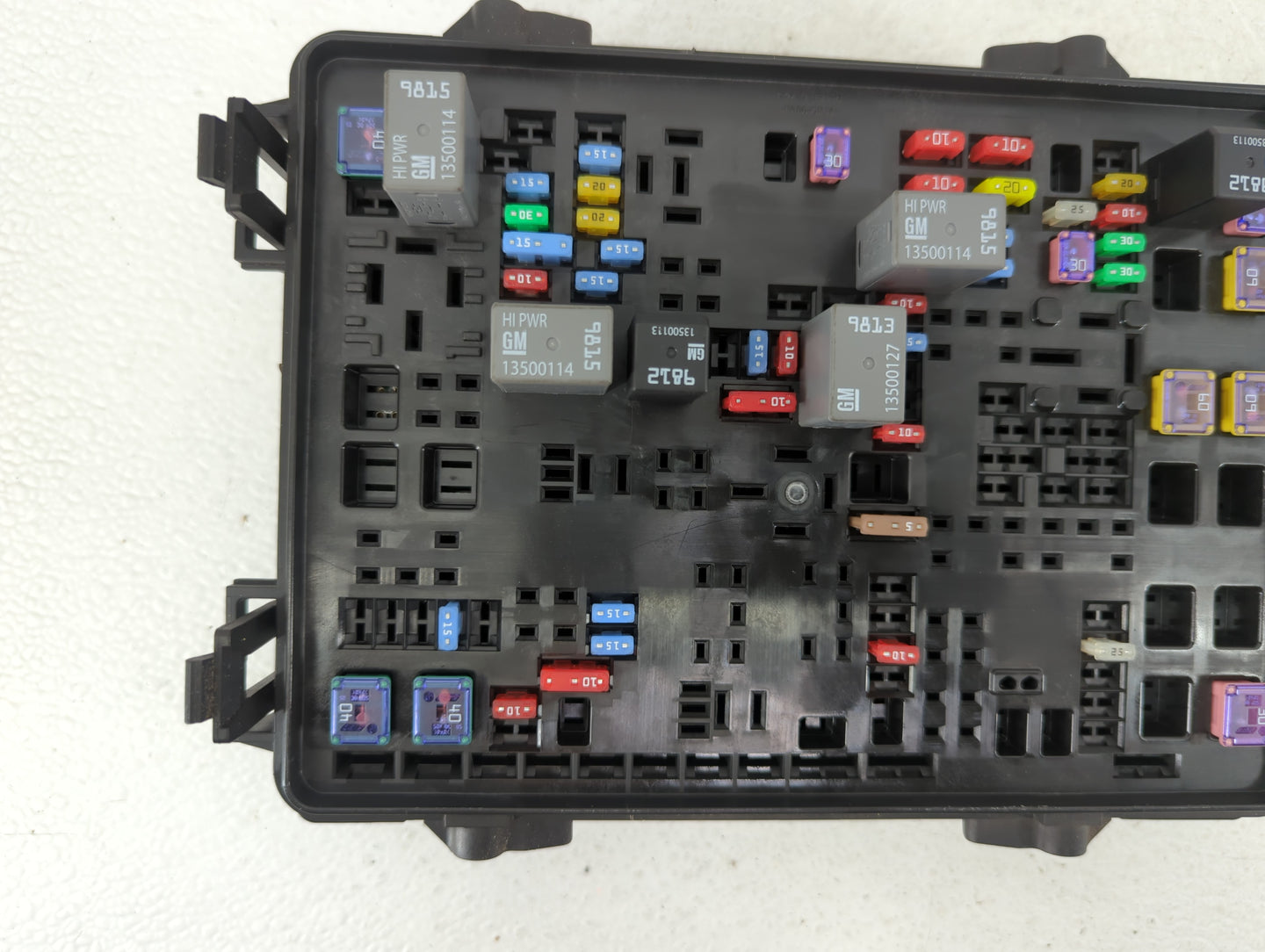 2018-2022 Toyota Camry Fusebox Fuse Box Panel Relay Module P/N:84075770_01 Fits Fits 2018 2019 2020 2021 2022 OEM Used Auto 