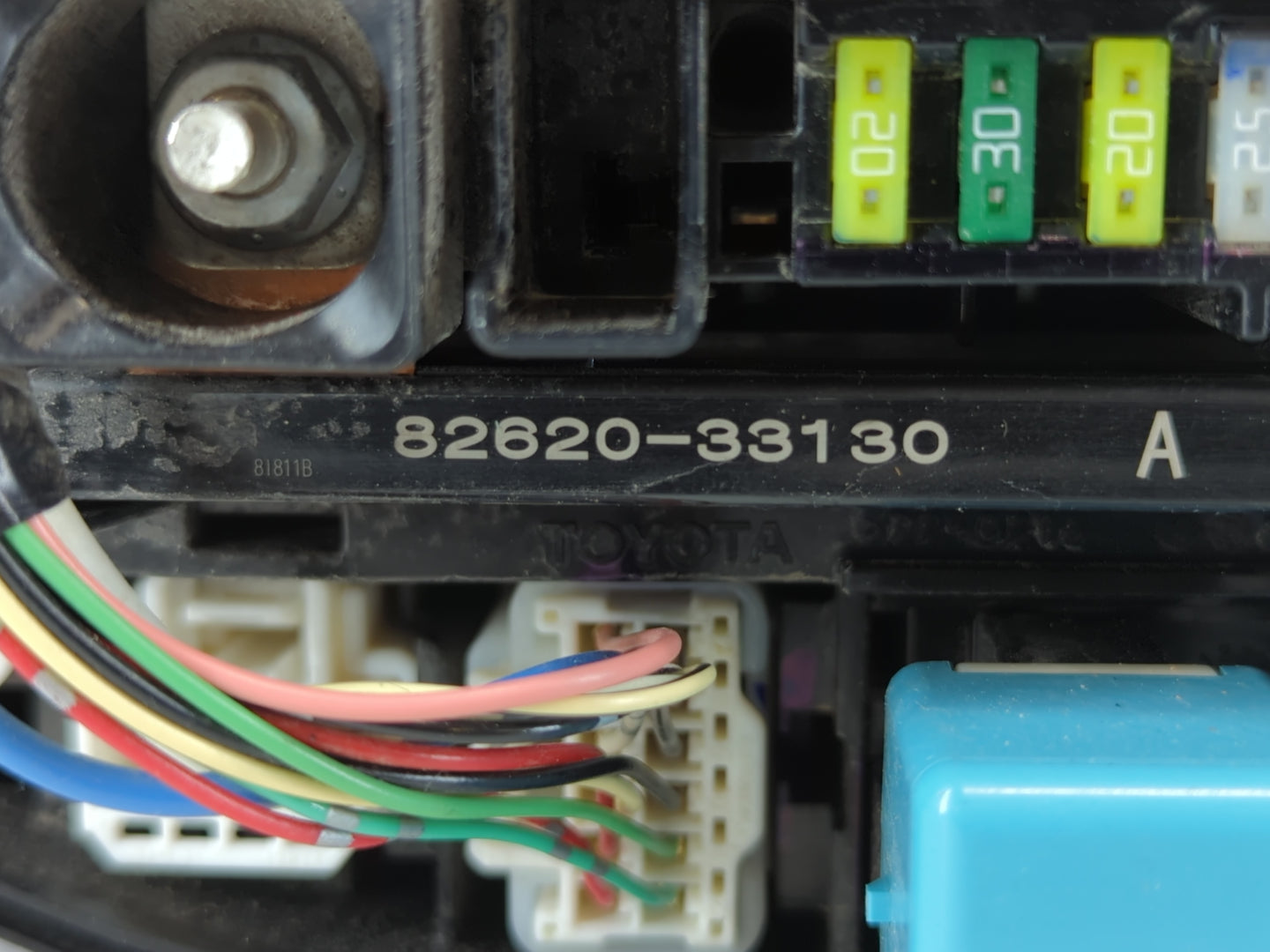 2018-2022 Toyota Camry Fusebox Fuse Box Panel Relay Module P/N:82620-33130 Fits Fits 2018 2019 2020 2021 2022 OEM Used Auto 