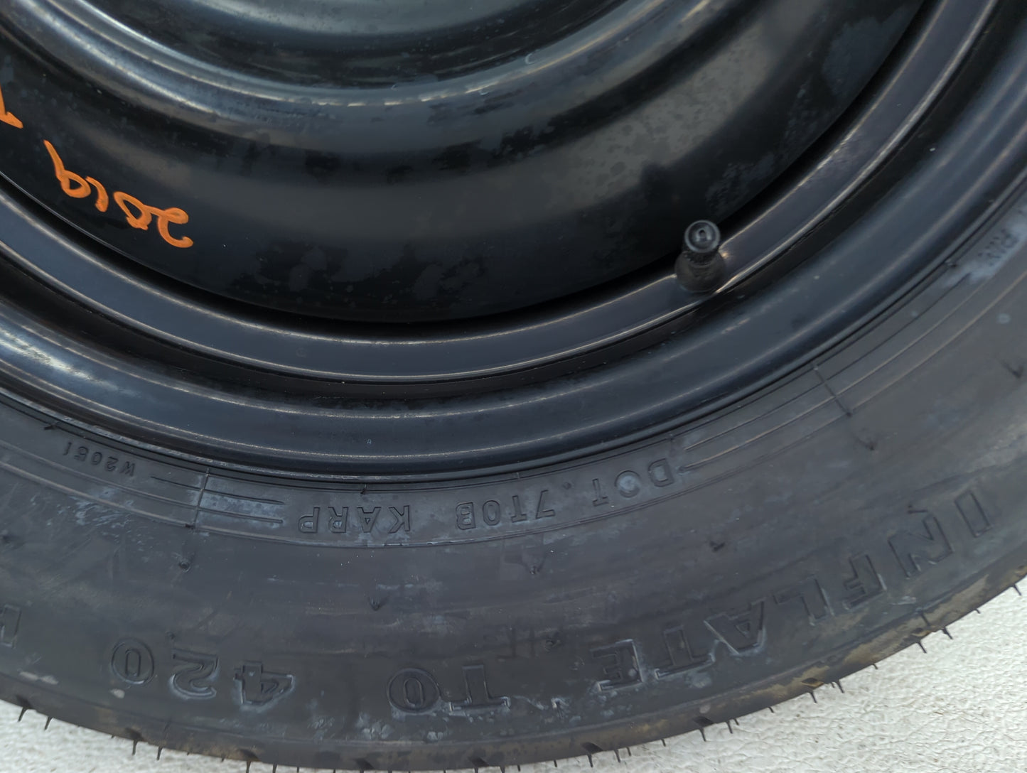 Toyota Chr Spare Donut Tire Wheel Rim Oem - Oemusedautoparts1.com