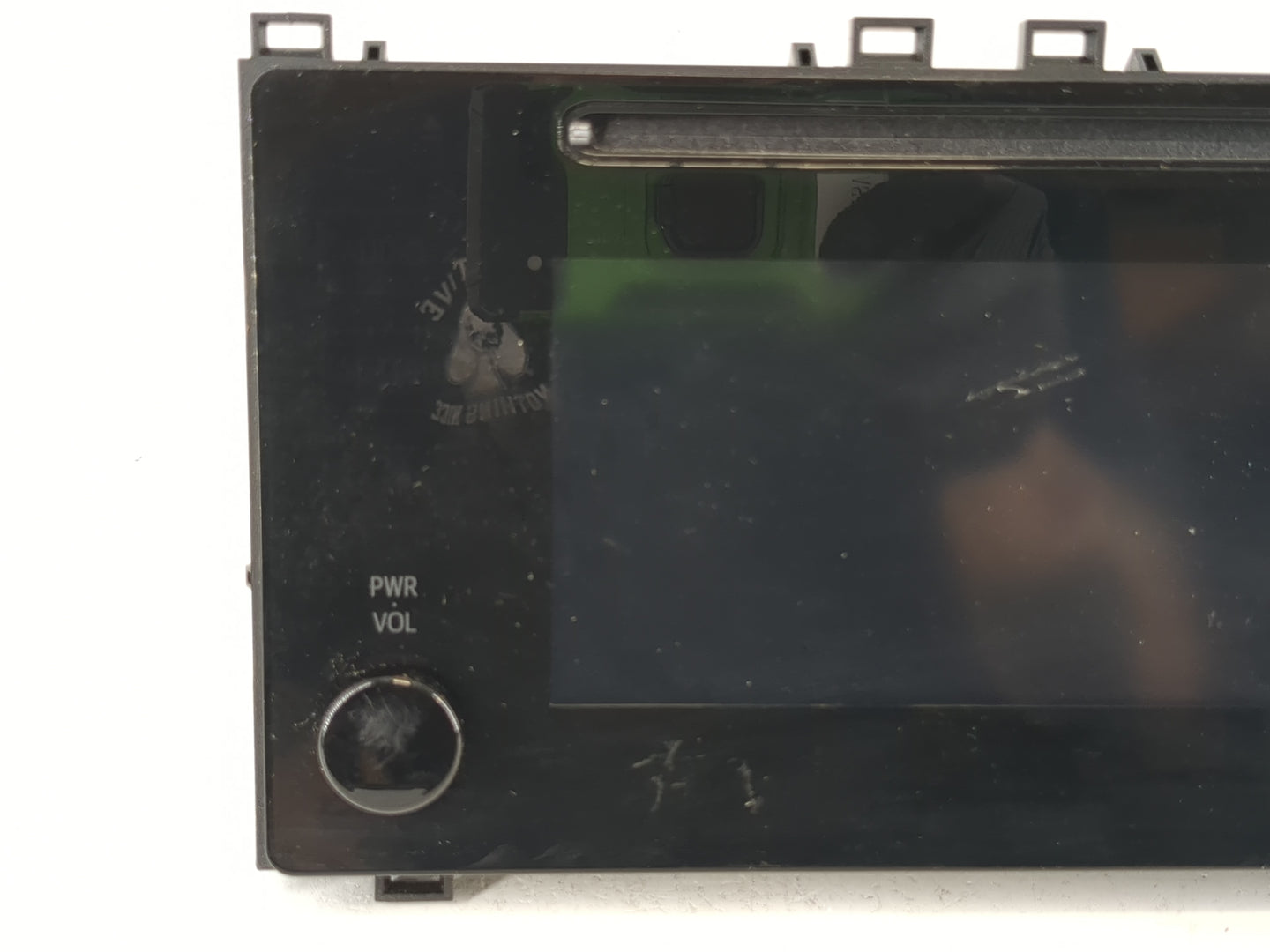 2017-2019 Toyota Corolla Radio AM FM Cd Player Receiver Replacement P/N:86140-02520 Fits Fits 2017 2018 2019 OEM Used Auto P
