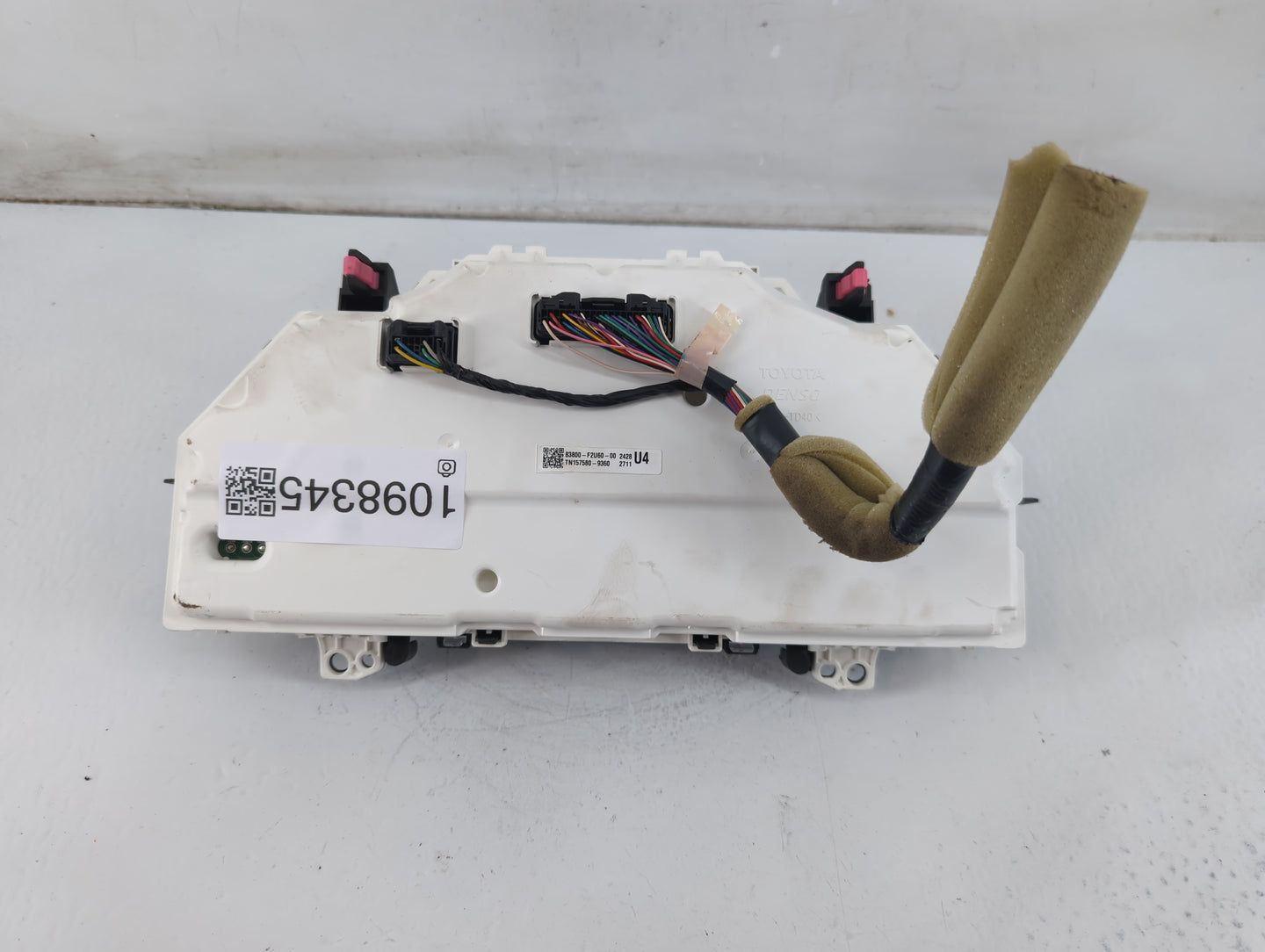 2017 Toyota Corolla Instrument Cluster Speedometer Gauges P/N:83800-F2U60 Fits OEM Used Auto Parts - Oemusedautoparts1.com