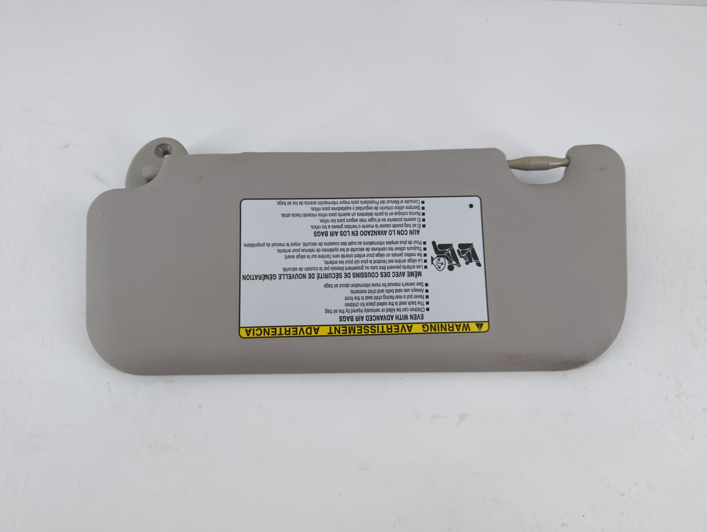 2017-2019 Toyota Corolla Sun Visor Shade Replacement Passenger Right Mirror Fits Fits 2017 2018 2019 OEM Used Auto Parts - O