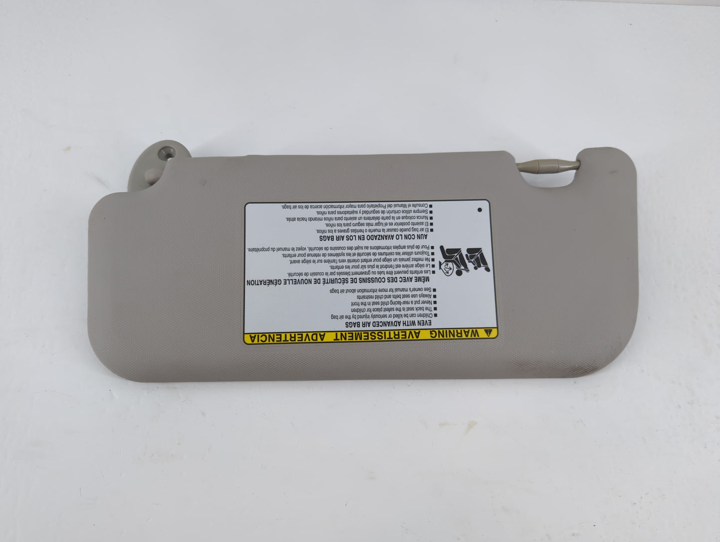 2017-2019 Toyota Corolla Sun Visor Shade Replacement Passenger Right Mirror Fits Fits 2017 2018 2019 OEM Used Auto Parts - O