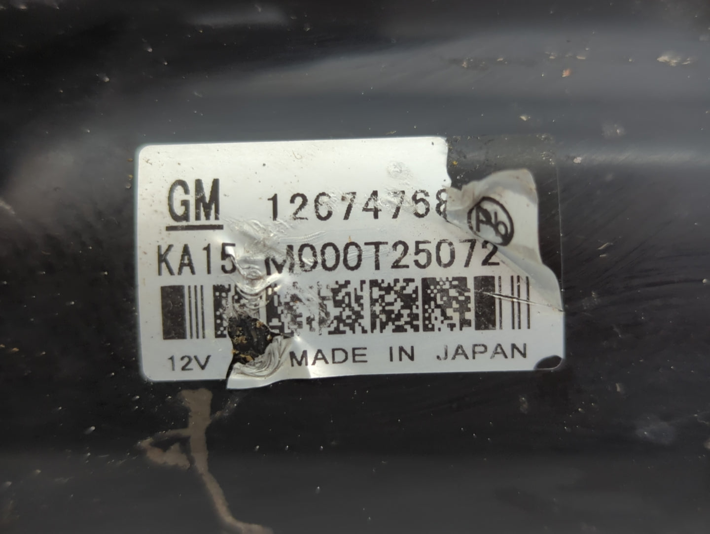 2019 Toyota Corolla Car Starter Motor Solenoid OEM P/N:12674768 Fits OEM Used Auto Parts - Oemusedautoparts1.com