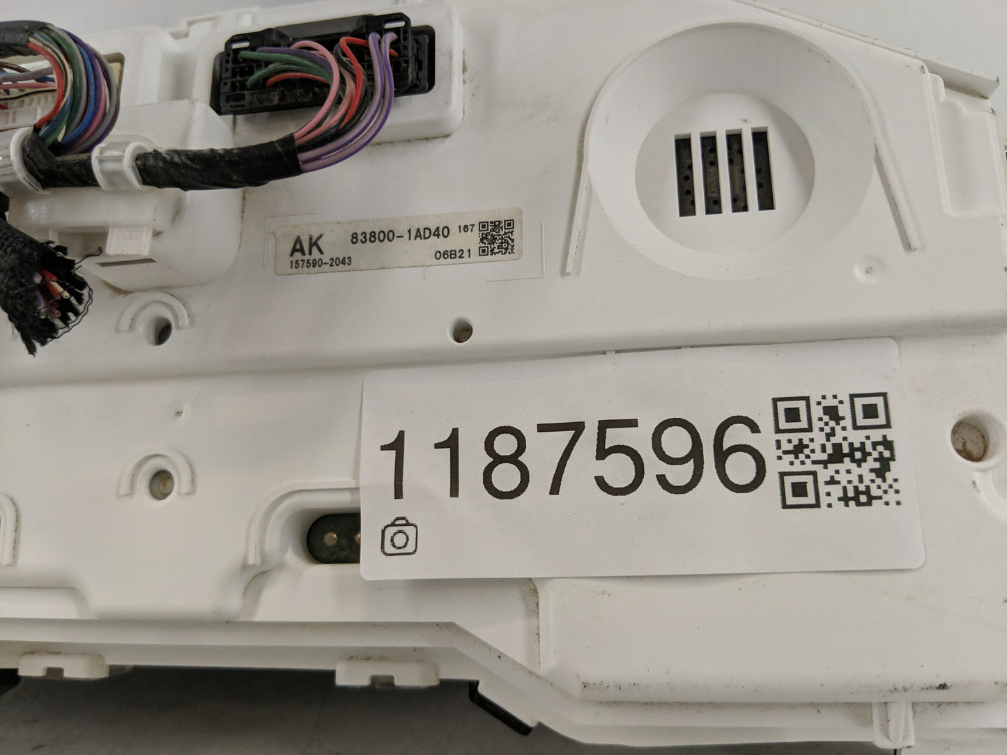 2019-2021 Toyota Corolla Instrument Cluster Speedometer Gauges P/N:83800-1AD40 Fits Fits 2019 2020 2021 OEM Used Auto Parts 