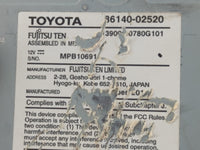 2017-2019 Toyota Corolla Radio AM FM Cd Player Receiver Replacement P/N:86140-02521 Fits Fits 2017 2018 2019 OEM Used Auto P