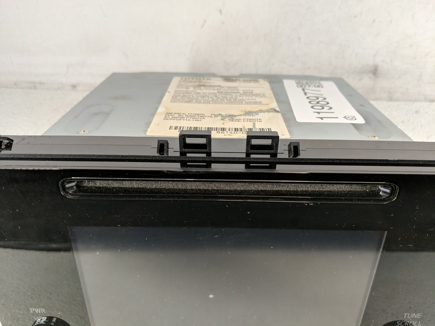 2017-2019 Toyota Corolla Radio AM FM Cd Player Receiver Replacement P/N:86140-02521 Fits Fits 2017 2018 2019 OEM Used Auto P