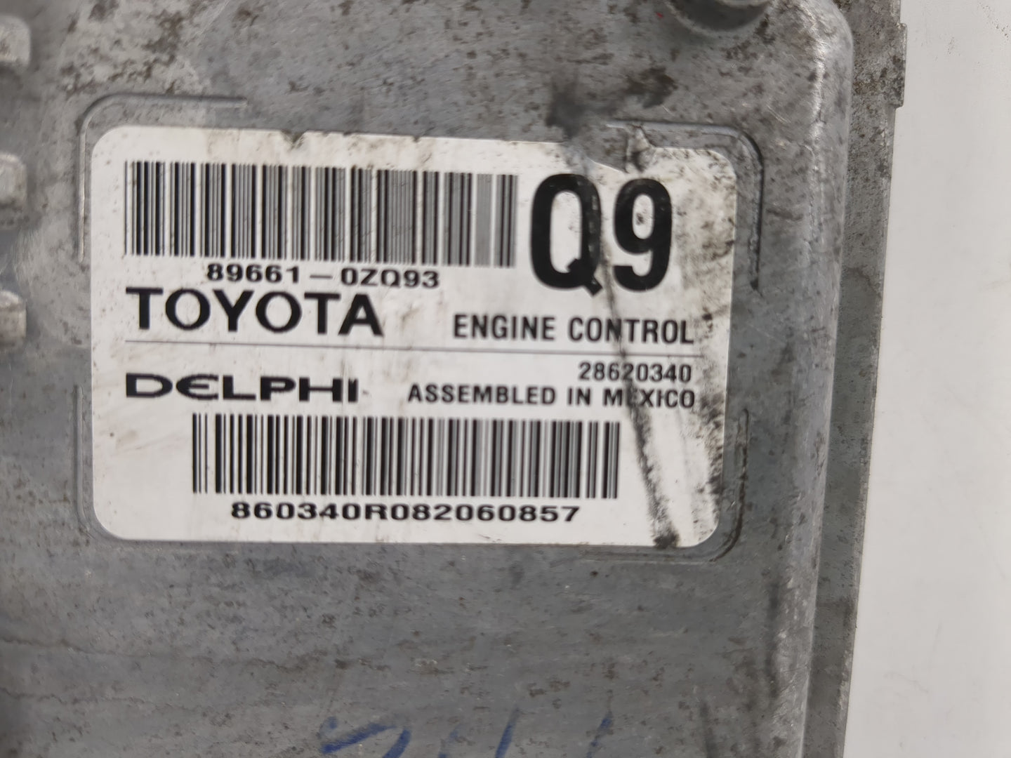 2017-2019 Toyota Corolla PCM Engine Control Computer ECU ECM PCU OEM P/N:89661-0ZQ93 Fits Fits 2017 2018 2019 OEM Used Auto 