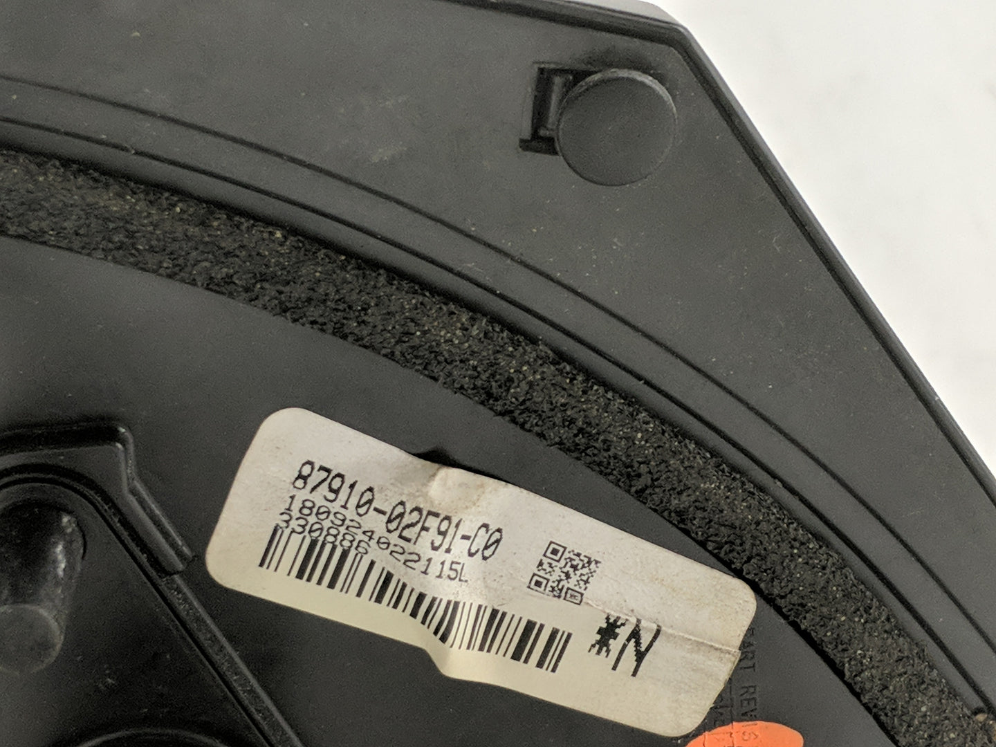 2019 Toyota Corolla Side Mirror Replacement Passenger Right View Door Mirror Fits OEM Used Auto Parts - Oemusedautoparts1.co