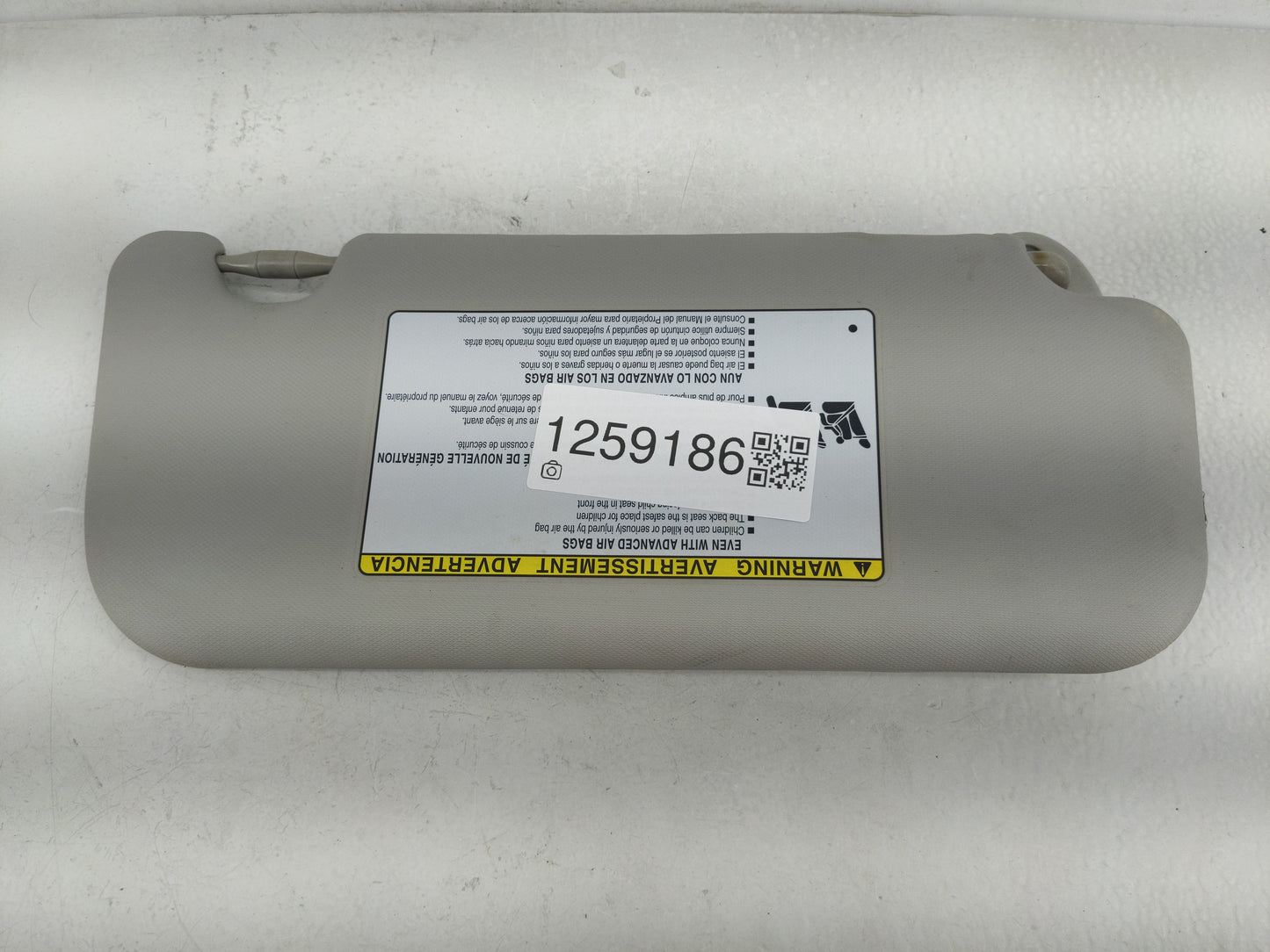 2017-2019 Toyota Corolla Sun Visor Shade Replacement Driver Left Mirror Fits Fits 2017 2018 2019 OEM Used Auto Parts - Oemus