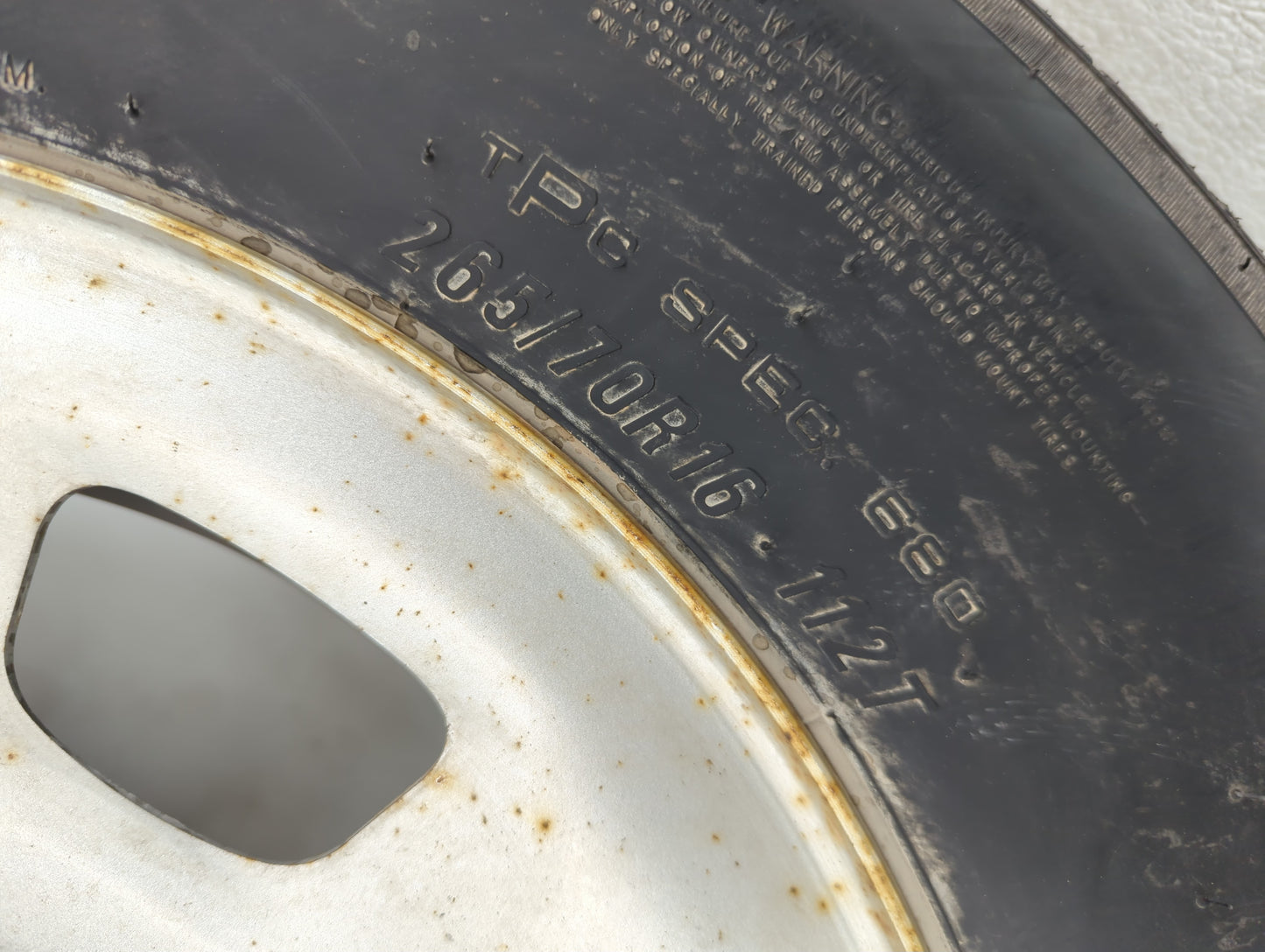 2019 Toyota Corolla Spare Donut Tire Wheel Rim Oem - Oemusedautoparts1.com