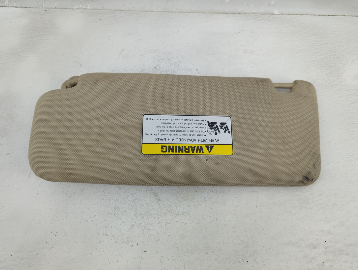 2019-2022 Toyota Corolla Sun Visor Shade Replacement Passenger Right Mirror Fits Fits 2019 2020 2021 2022 OEM Used Auto Part