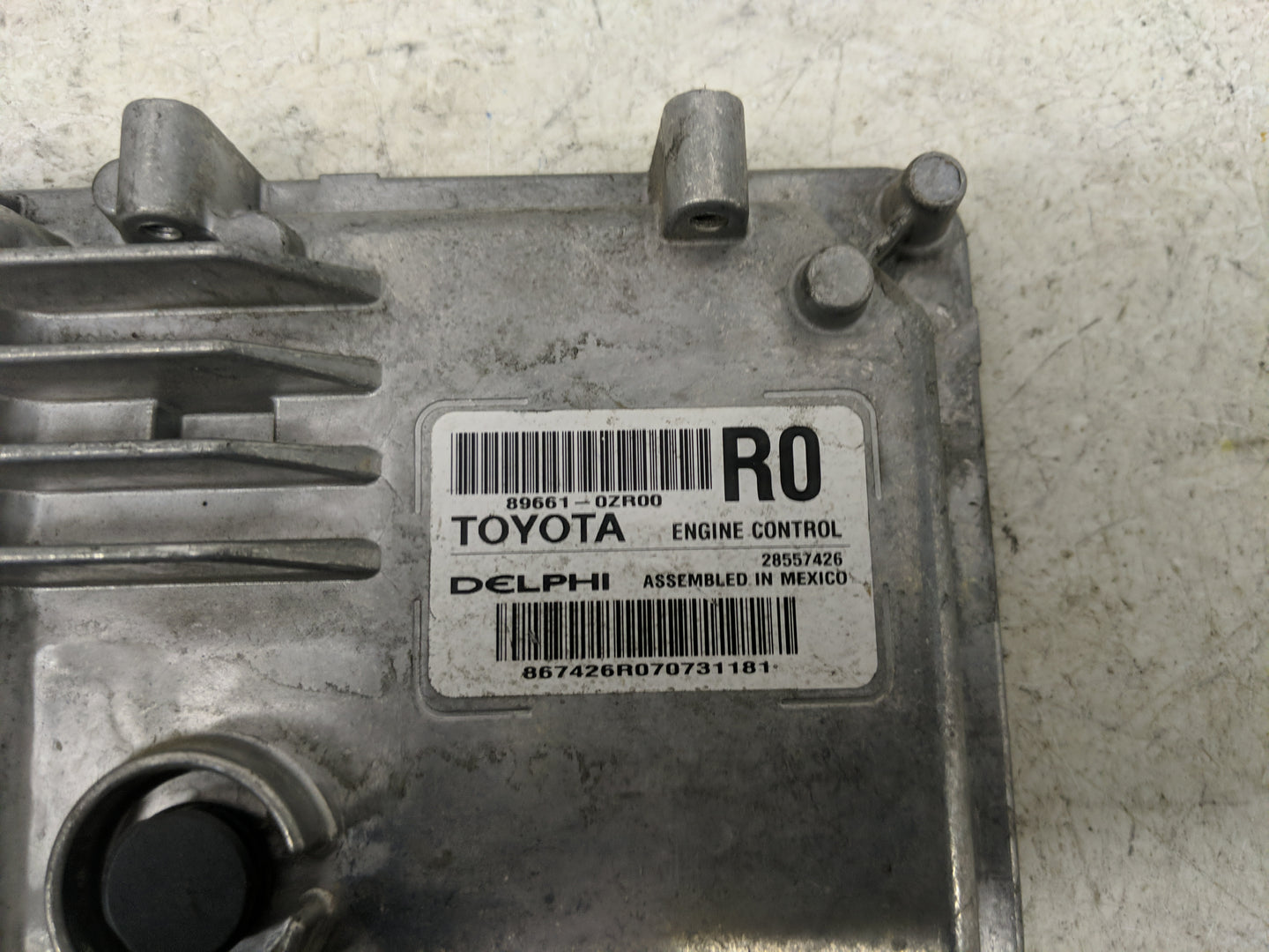 2017-2019 Toyota Corolla PCM Engine Control Computer ECU ECM PCU OEM P/N:89661-0ZR00 Fits Fits 2017 2018 2019 OEM Used Auto 