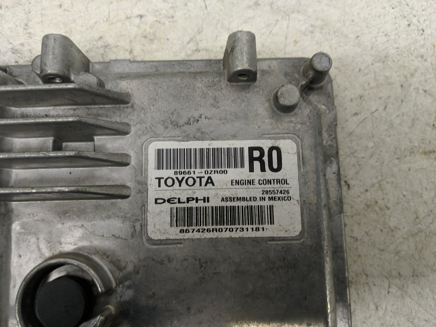 2017-2019 Toyota Corolla PCM Engine Control Computer ECU ECM PCU OEM P/N:89661-0ZR00 Fits Fits 2017 2018 2019 OEM Used Auto 