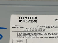 2017-2019 Toyota Corolla Radio AM FM Cd Player Receiver Replacement P/N:86140-12610 Fits Fits 2017 2018 2019 OEM Used Auto P