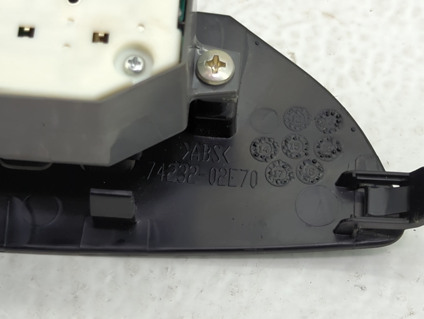 2014-2019 Toyota Corolla Master Power Window Switch Replacement Driver Side Left P/N:74232-02E70 Fits OEM Used Auto Parts - 