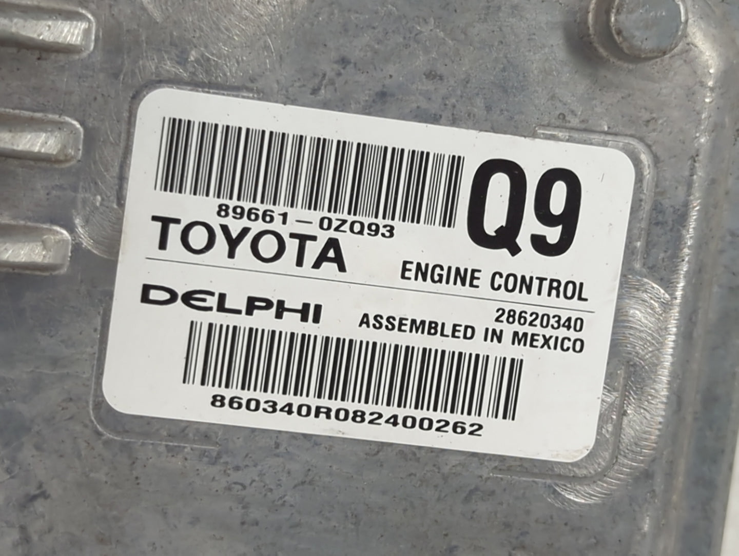 2017-2019 Toyota Corolla PCM Engine Control Computer ECU ECM PCU OEM P/N:89661-0ZQ93 Fits Fits 2017 2018 2019 OEM Used Auto 