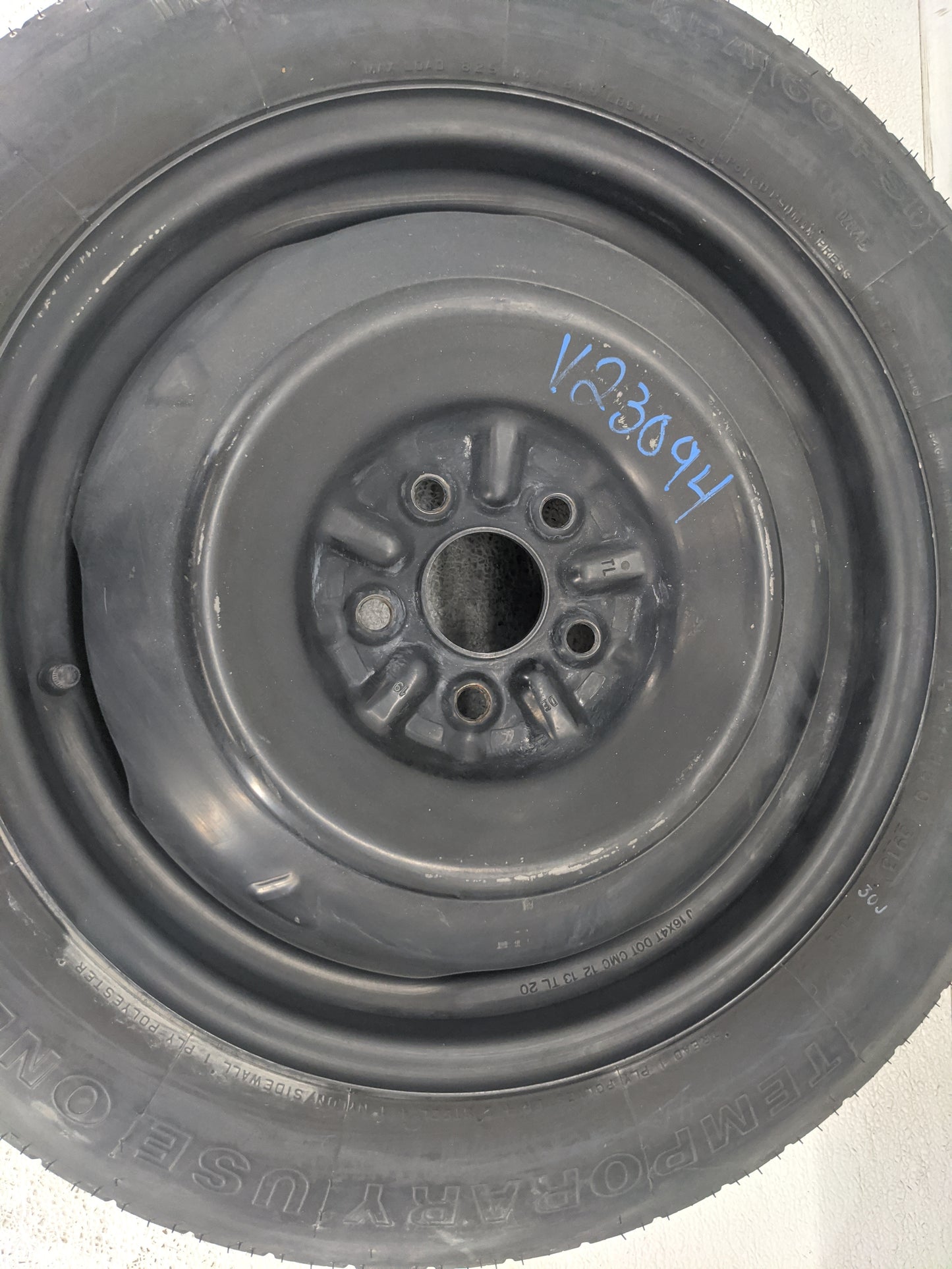 2003-2020 Toyota Corolla Spare Donut Tire Wheel Rim Oem 1420880 - Oemusedautoparts1.com