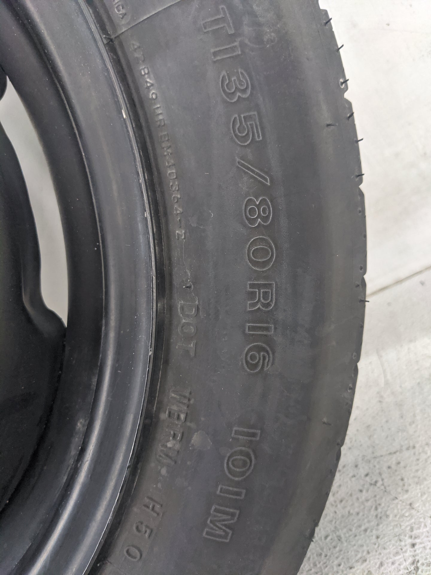 2003-2020 Toyota Corolla Spare Donut Tire Wheel Rim Oem 1420880 - Oemusedautoparts1.com