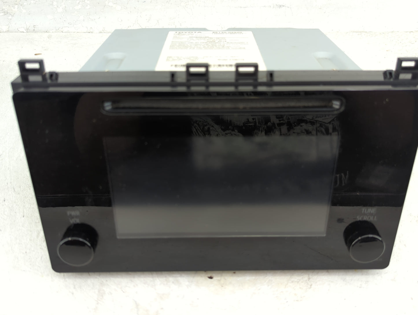 2017-2019 Toyota Corolla Radio AM FM Cd Player Receiver Replacement P/N:86140-02520 139000-0780H101 Fits Fits 2017 2018 2019