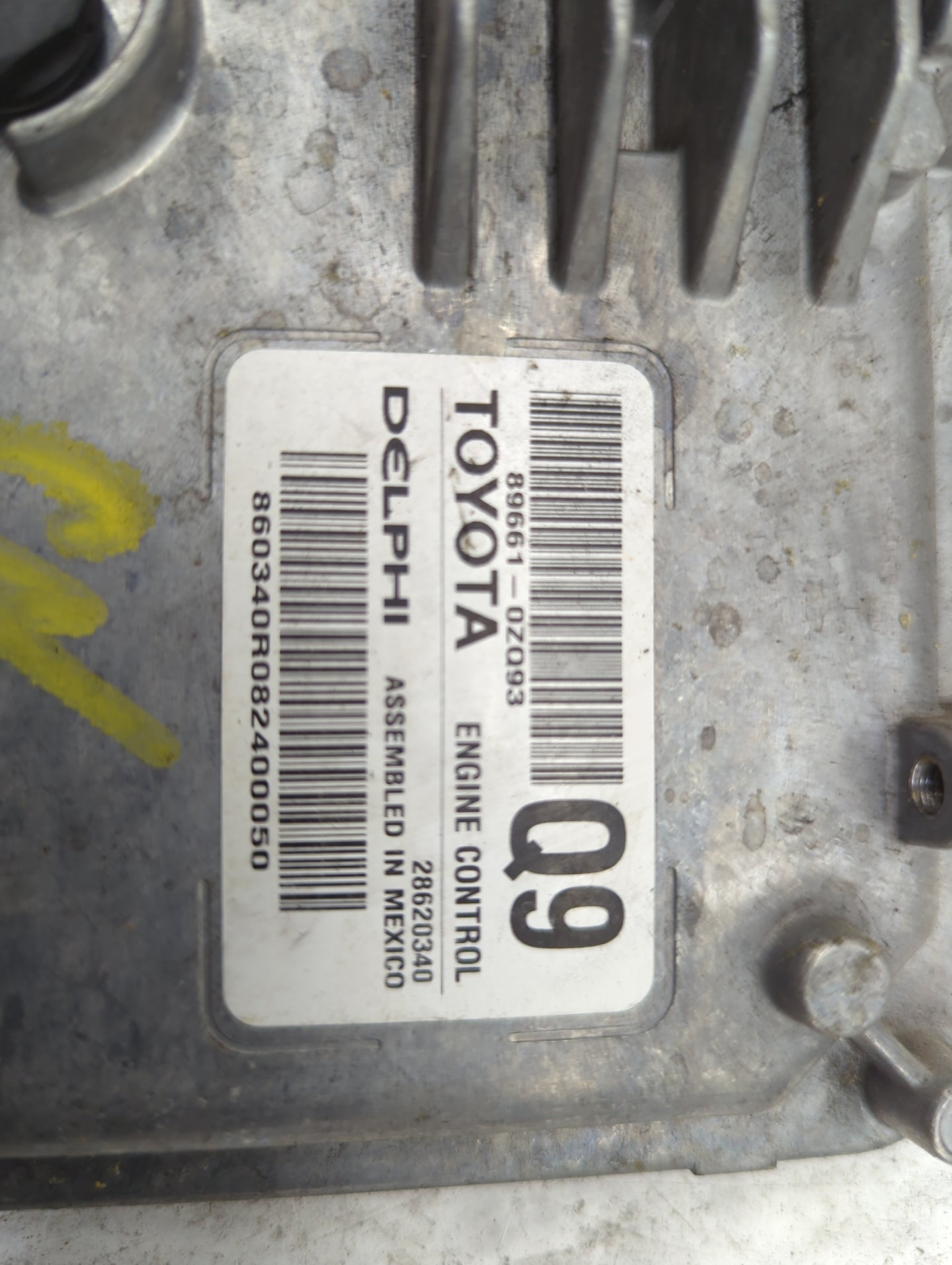 2017-2019 Toyota Corolla PCM Engine Control Computer ECU ECM PCU OEM P/N:89661-0Z093 Fits Fits 2017 2018 2019 OEM Used Auto 