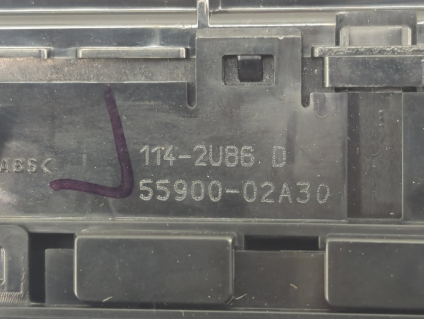 2017-2019 Toyota Corolla Climate Control Module Temperature AC/Heater Replacement P/N:55900-02A30 114-2U86 Fits OEM Used Aut