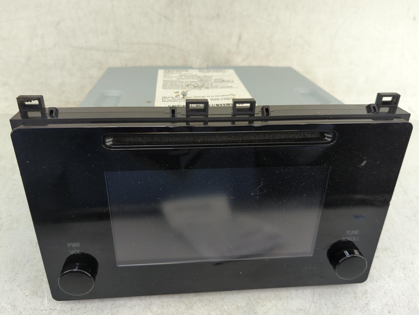 2017-2019 Toyota Corolla Radio AM FM Cd Player Receiver Replacement P/N:86140-02521 139000-07810101 Fits Fits 2017 2018 2019