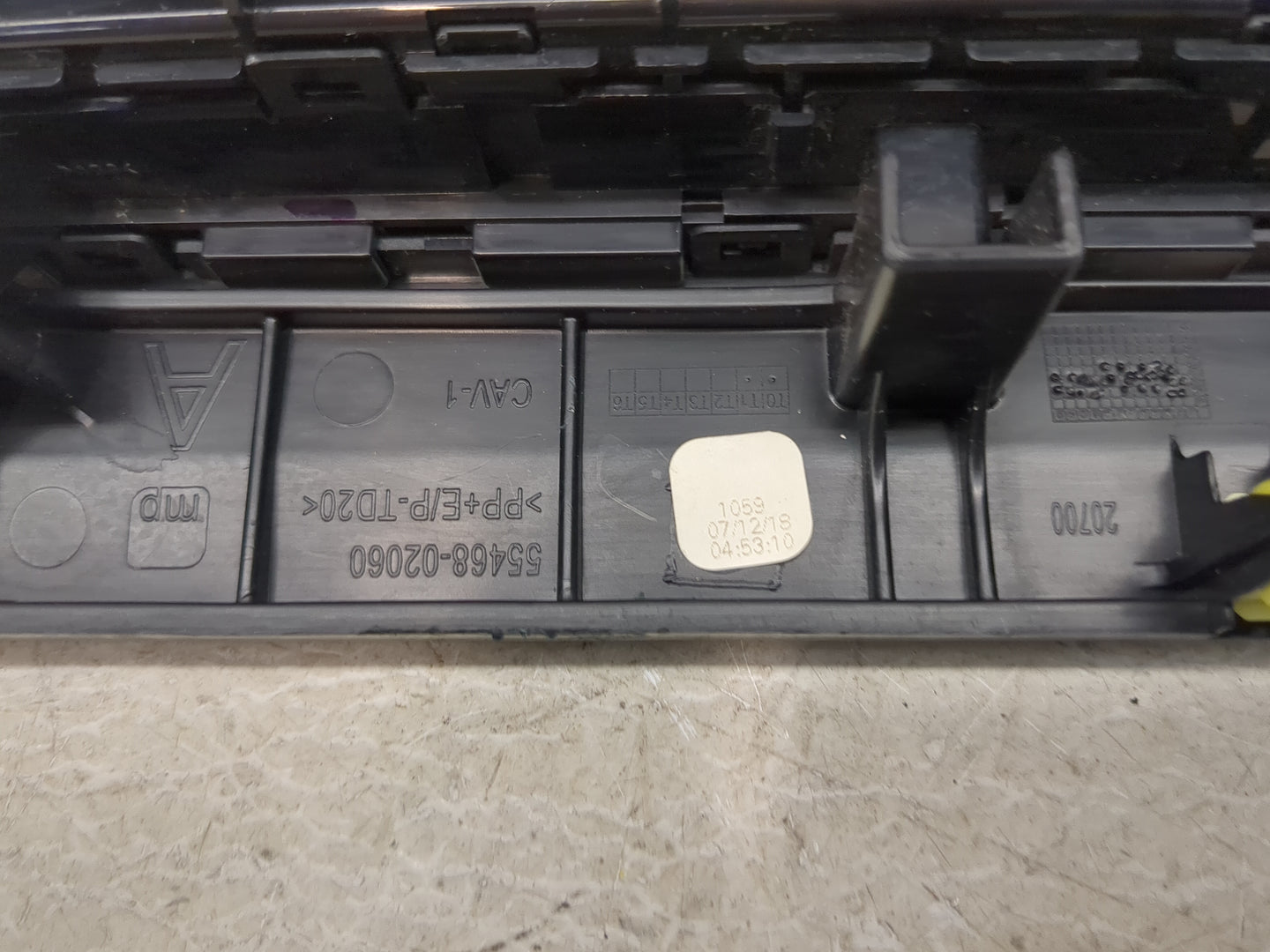 2017-2019 Toyota Corolla Climate Control Module Temperature AC/Heater Replacement P/N:55468-02060 Fits Fits 2017 2018 2019 O