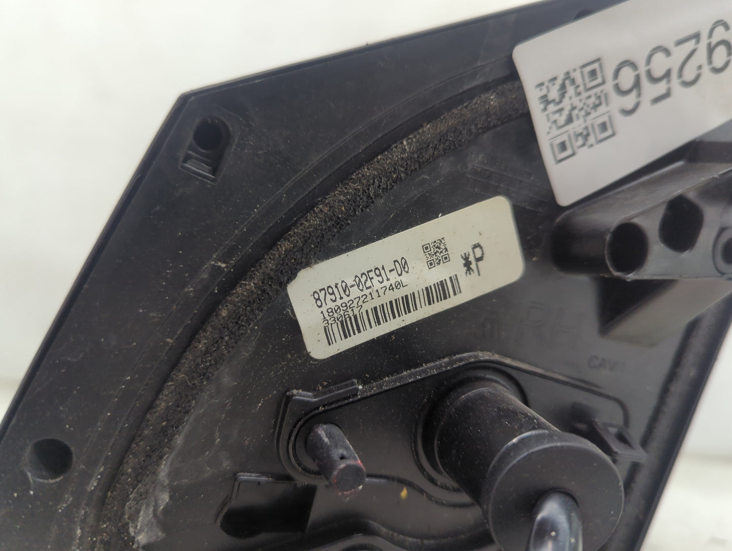 2014-2019 Toyota Corolla Passenger Side View Mirror - Right Door Mirror OEM Used - Oemusedautoparts1.com