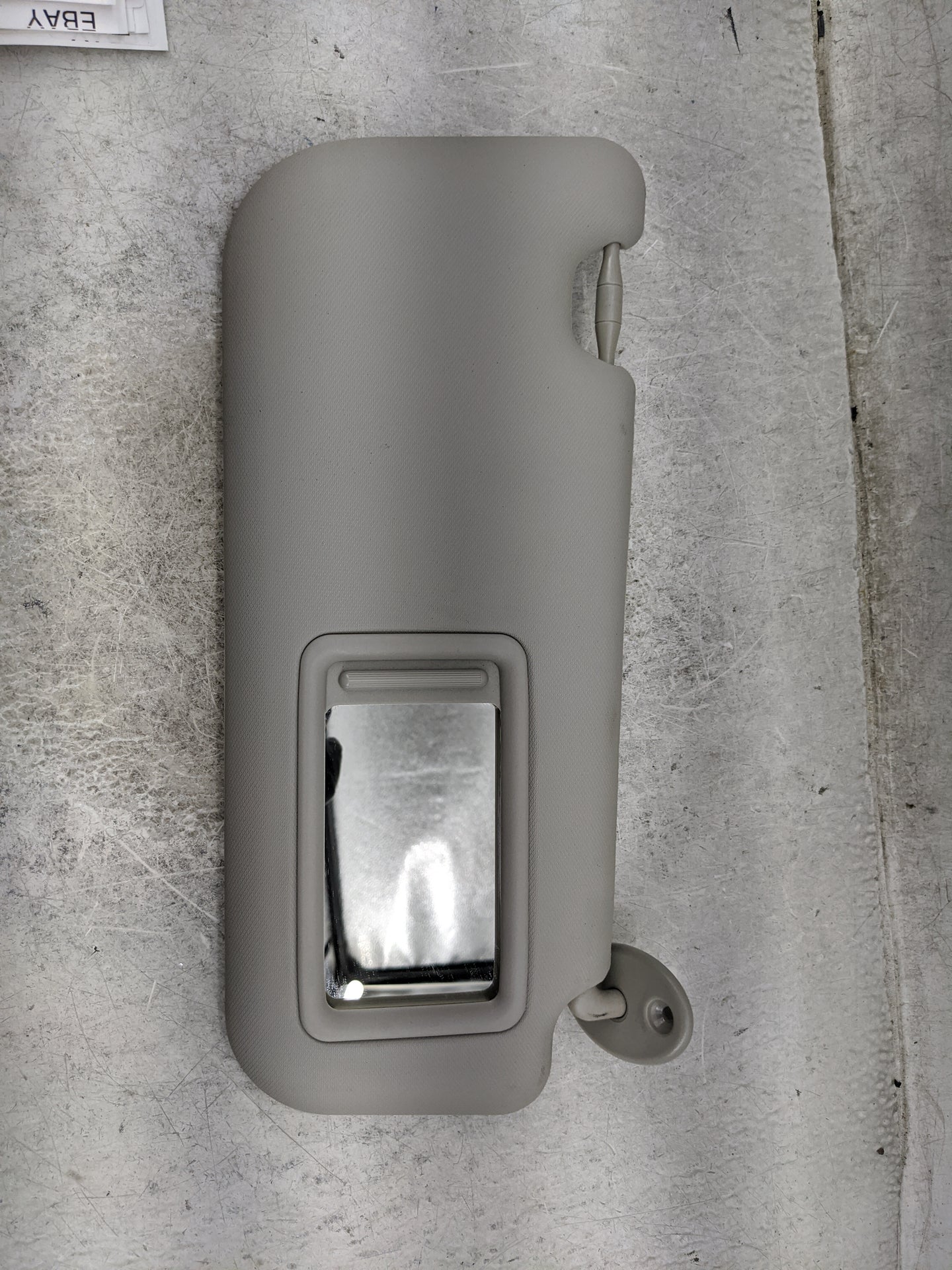 2017-2019 Toyota Corolla Sun Visor Shade Replacement Passenger Right Mirror Fits Fits 2017 2018 2019 OEM Used Auto Parts - O